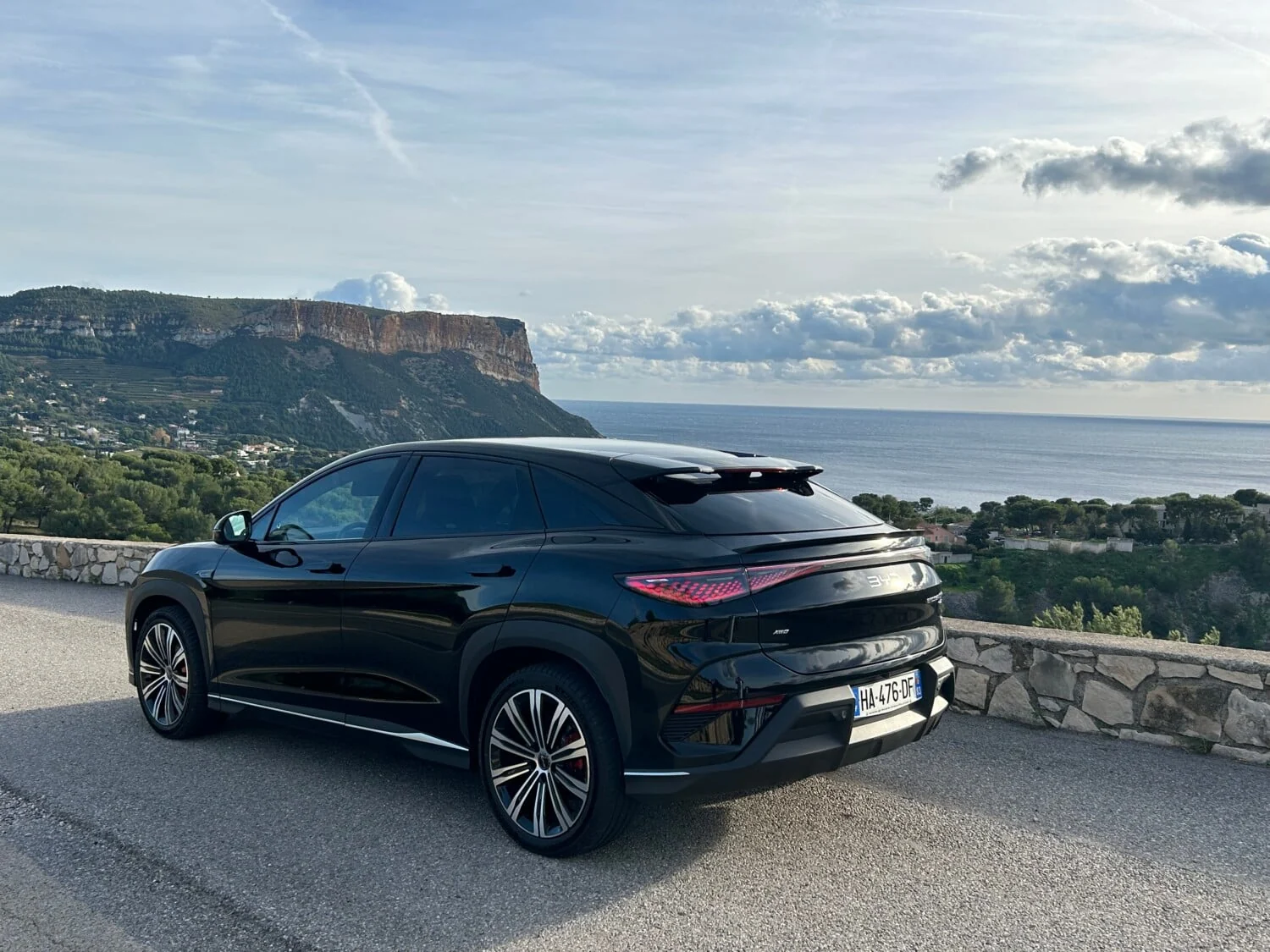 BYD Sealion 7 noir MK Ride, vue arrière
